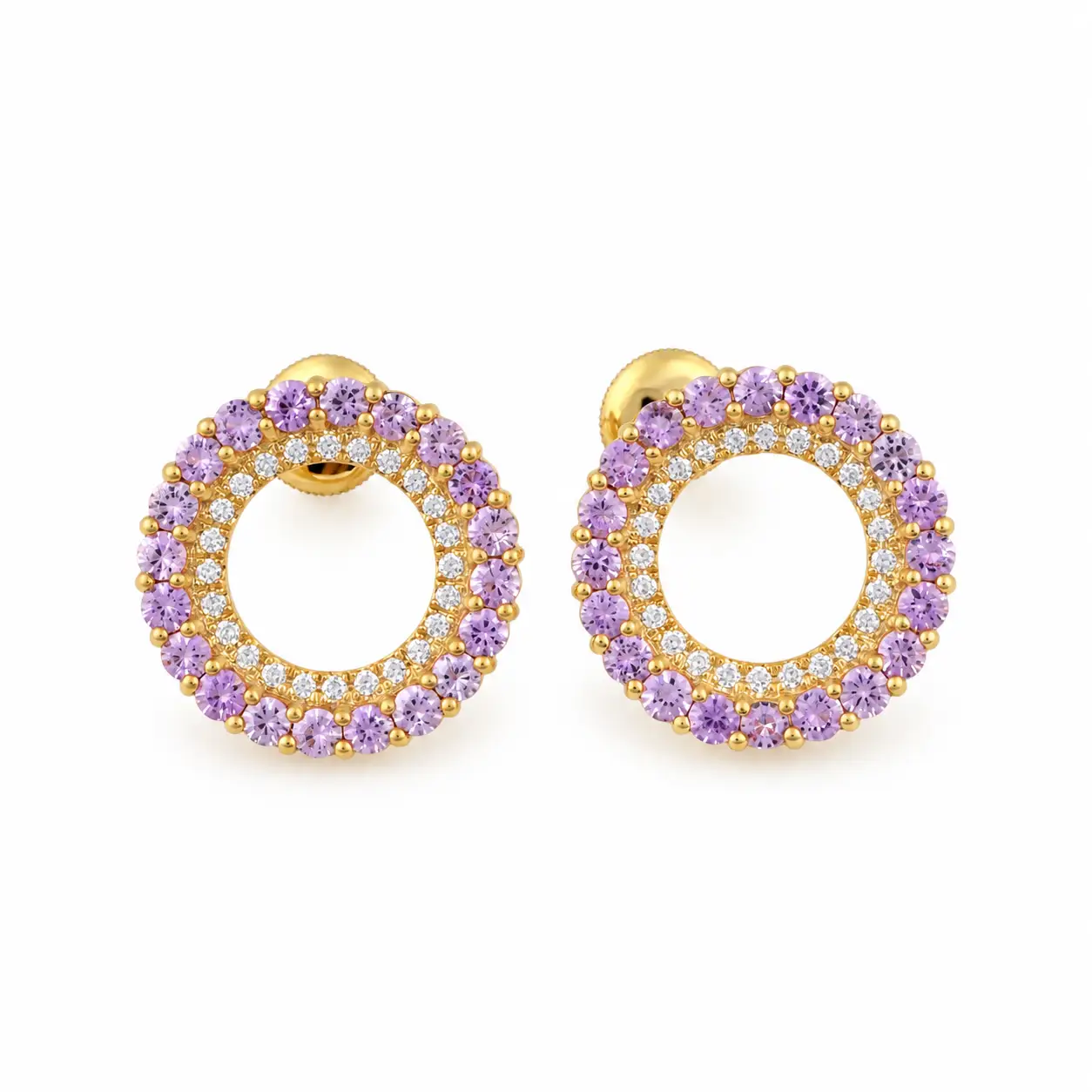 The Rose Orbit Earrings